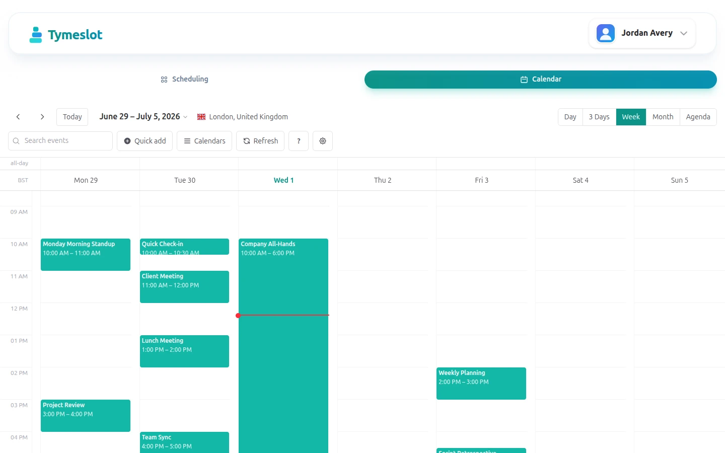 What's new in Tymeslot 1.3: a fuller calendar, Apple iCloud, and open source