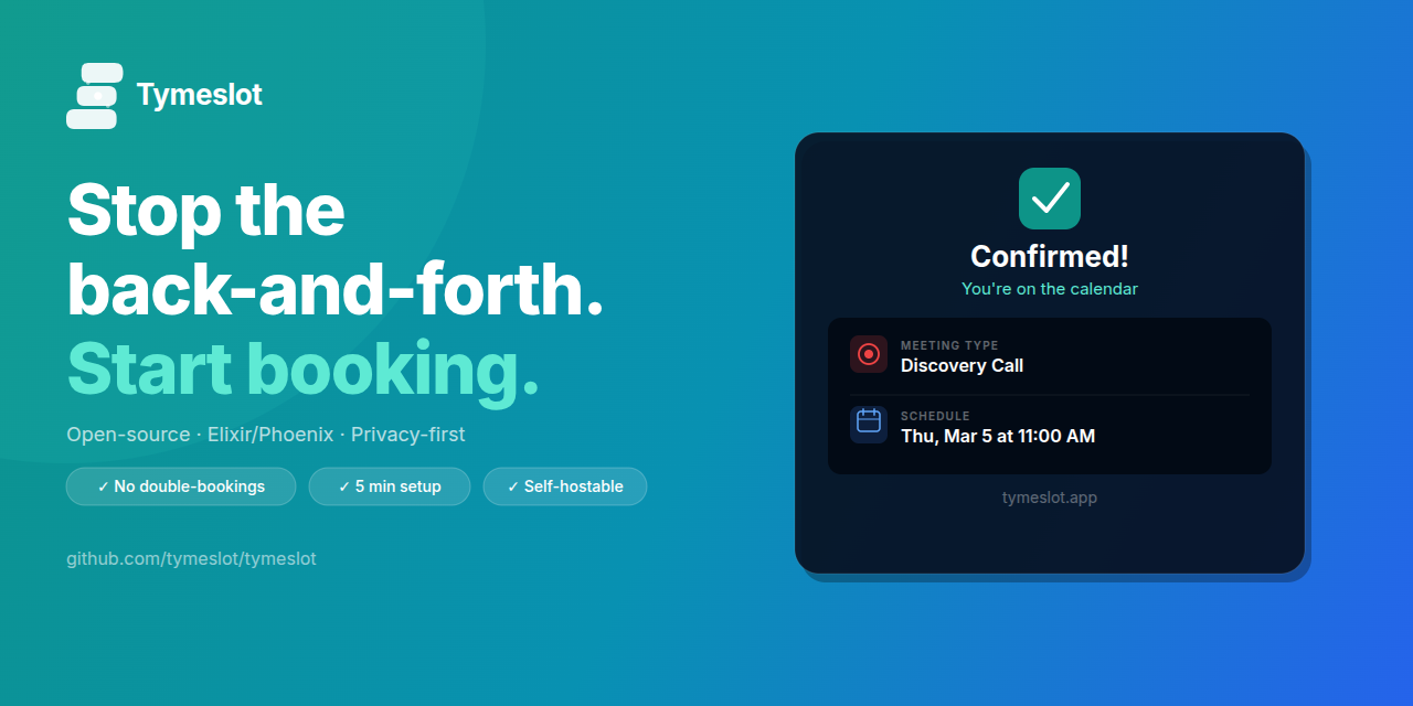 tymeslot website preview